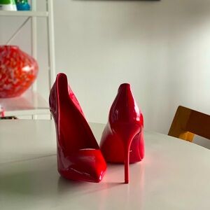 House of Hayla 🍒 Cherry Red Monochrome Heel 🍒 Size 11 ❤️ NWOT